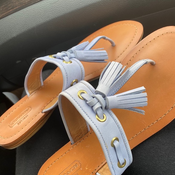 Coach tassel sandals - Picture 2 of 2